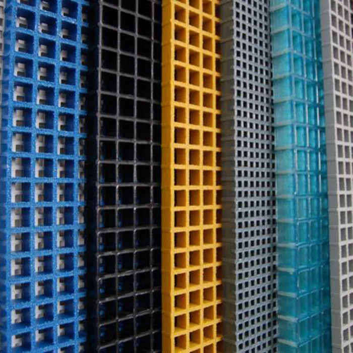 FRP GRP Grating Frp Deck Grating Fiberglass Floor Grills Glass Fiber Reinforced Plastic Molded Grille