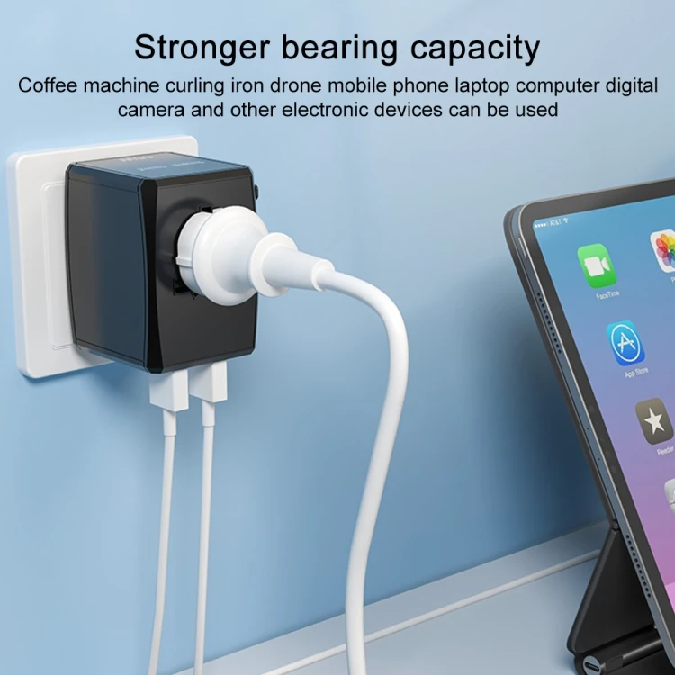 HHT905 PD 45W Dual USB & Dual Type-C Travel Adapter – Universal