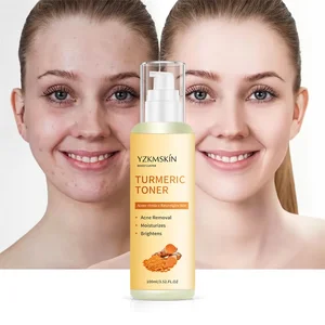 OEM ODM Skin Care Lotion Lightening Moisturizing Whitening Brightening Acne Removal Alcohol-free Female Facial Turmeric Toner