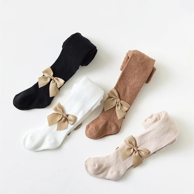 2024 New Design Spanish Style Hollow Mesh Cotton Spring Summer Girls Tights Children Pantyhose