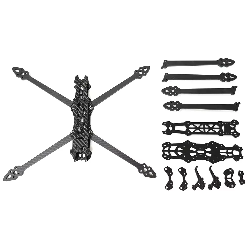 Mark4 V2 7inch 3K Full Carbon Fiber FPV Racing Drone Frame 2807 Motor ...