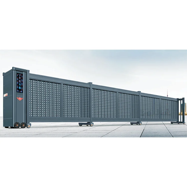 Factory Use Security Alarm Main Gate Designs Entrance Gate