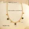 Nmsa-j2110-4 black anklet