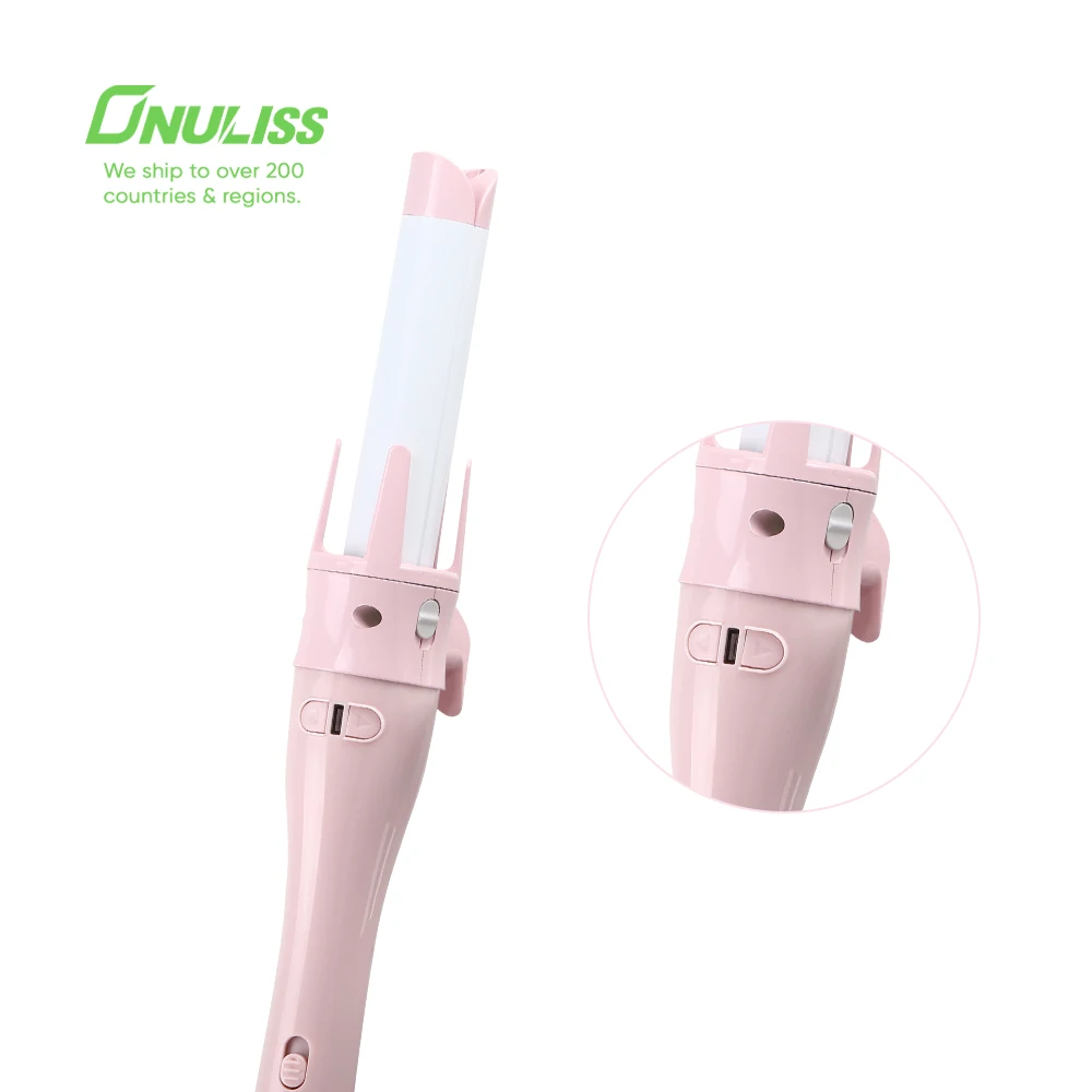 Multifunction Rotating Straightening Curling Wand Wave Styler Ceramic Curling Iron Automatic Hair Curler