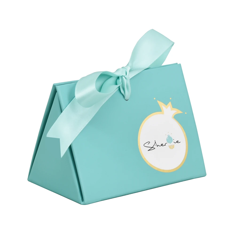 Custom Gift Box Triangle Shaped Cardboard Packaging Chocolate Box