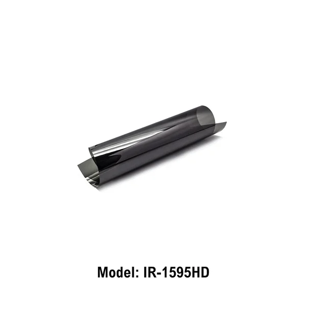 IR-1595HD PET 10 Year Warranty Car Window VLT15%IRR95%UVR99% 2mil 1.52*30m/Roll