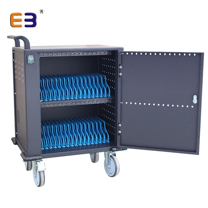 
Горячая Распродажа, безопасный обучающий холоднокатаный стальной планшет, ipad, хранилище, зарядная тележка/шкаф 