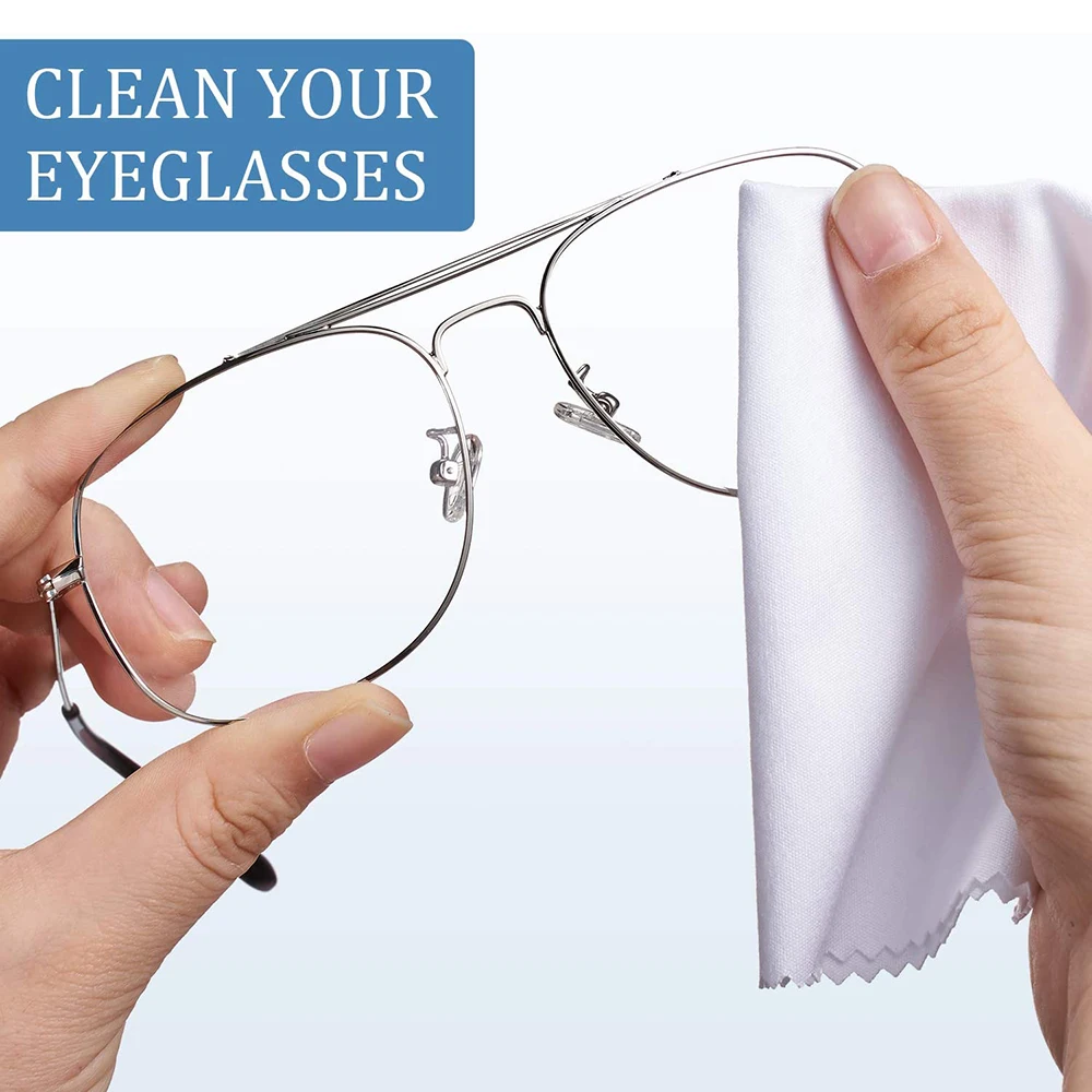 Custom Micro Fiber Microfiber Optical Screen Eyeglass Sunglasses Lens Eye Glass Glasses Wipe Clean Cleaning Cloth for Glasses factory