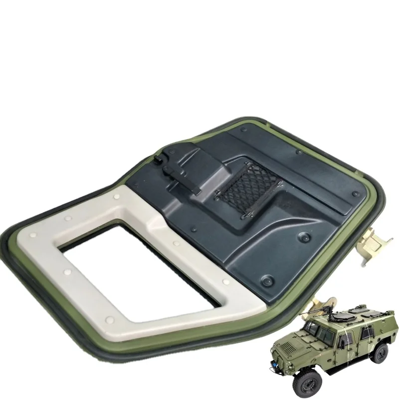 Door Assembly with Thickened Glass Window for Dongfeng Mengshi EQ2060 Csk131/141 Series Off-road Vehicle