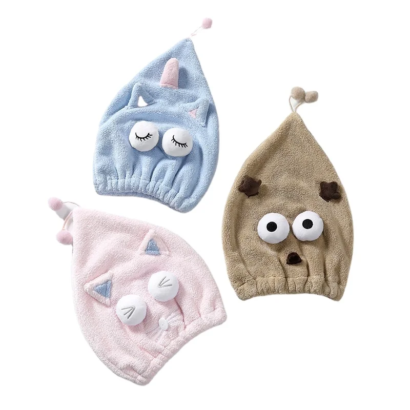 Оптовая продажа супервпитывающее быстросохнущее полотенце-тюрбан из микрофибры для сушки