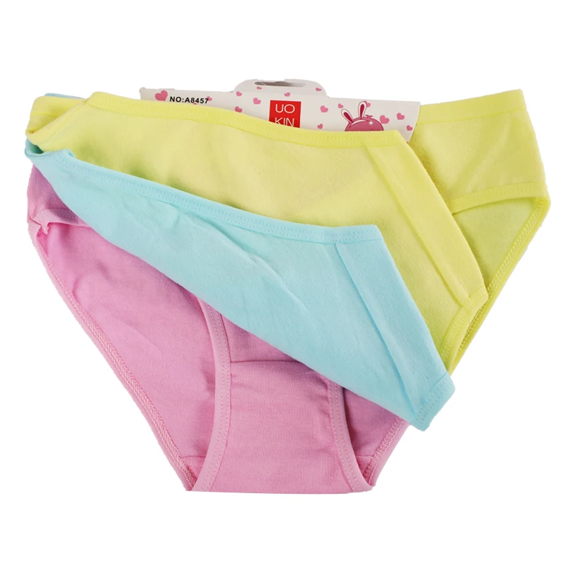 Uokin A8457 Little Girls Panties Underwear 6 Pieces Sets Cartoonwoment