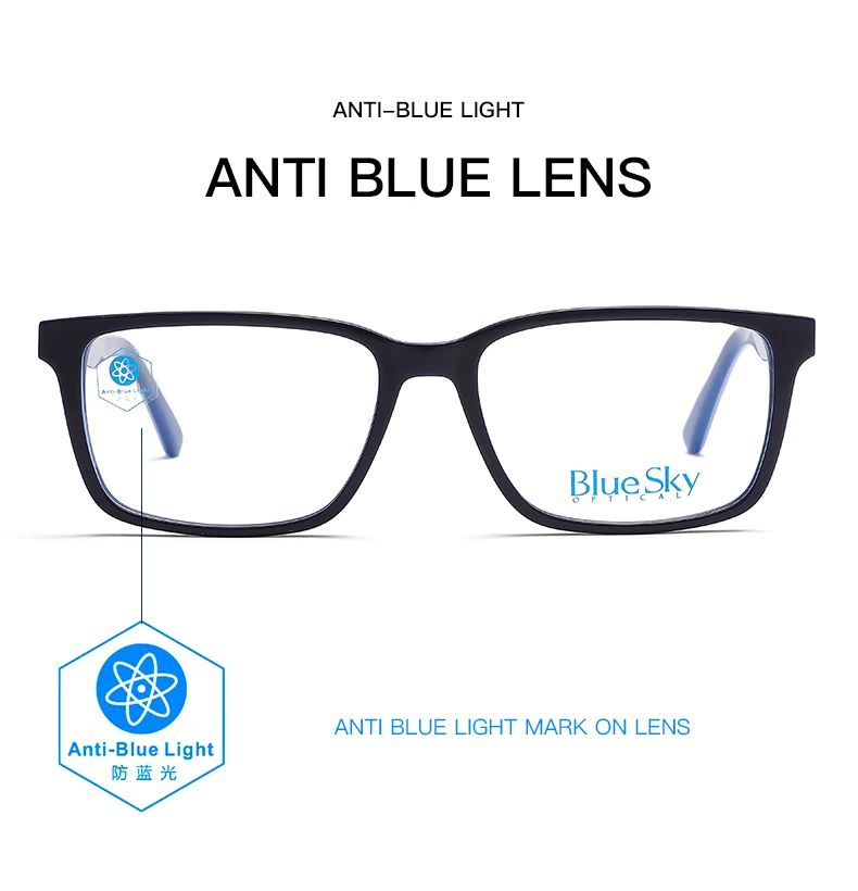 New Arrival Stock Metal Frame Optical Blue Light Blocking High Quality
