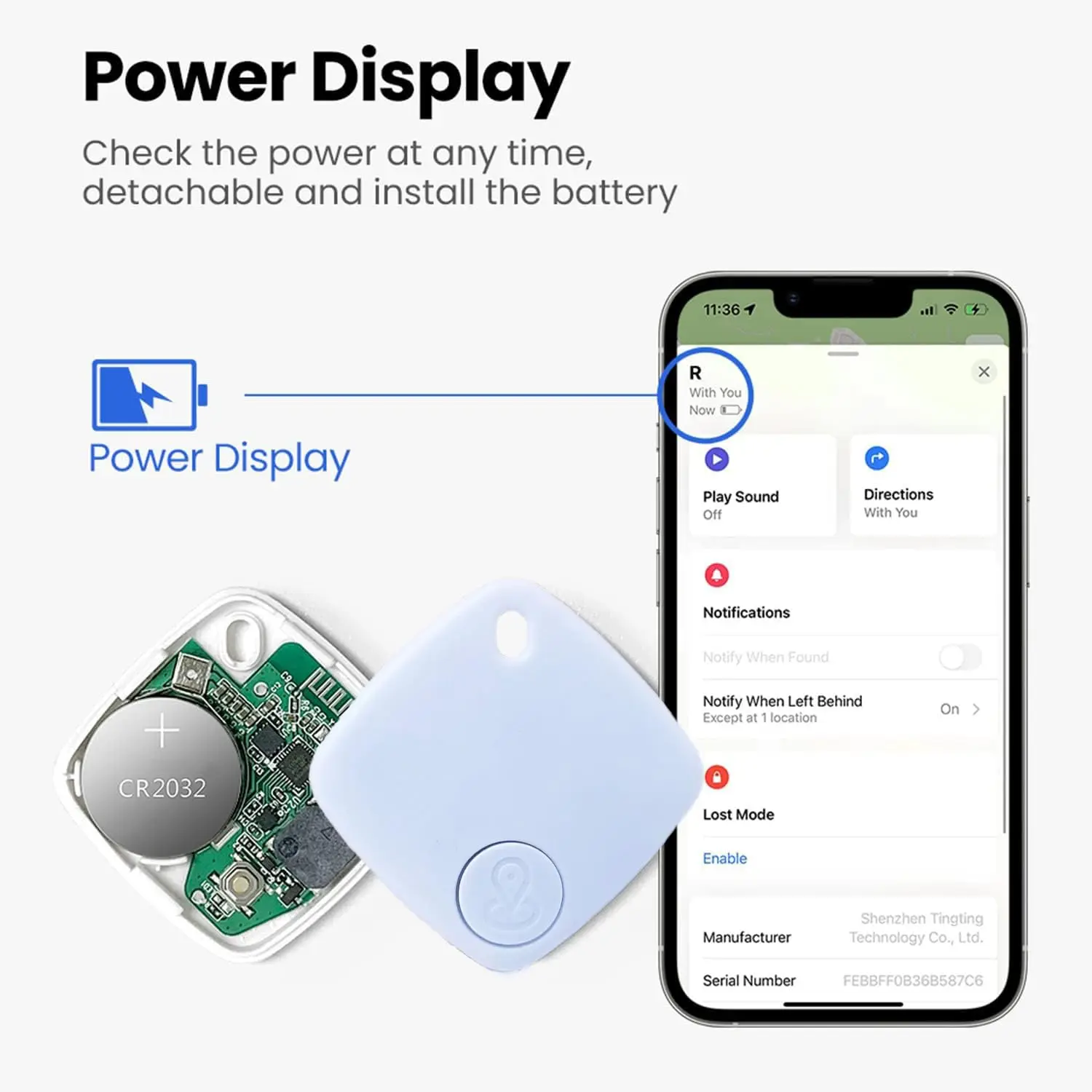 CE ROHS Certified Plastic Find My Smart Key Finder Locator Wallet Luggage Tracking Mini Tracker App Remote Control for Keys Bags