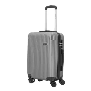 Wholesale Iron Trolley Luggage with Full Case ABS Suitcase  20 Inch Light Weight 4-Wheel Polyester Lining