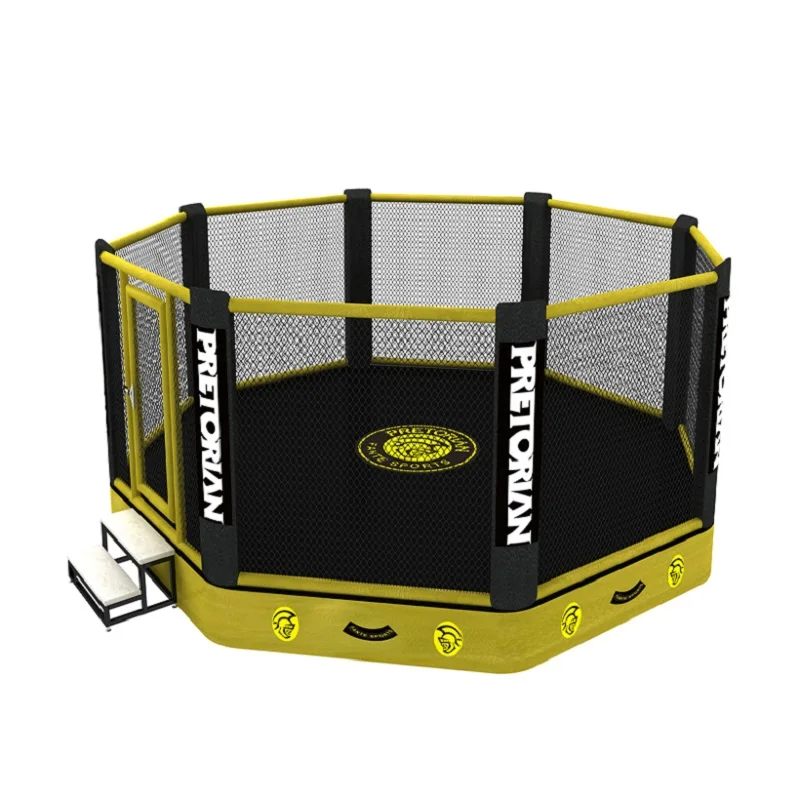 Customized logo Boxing Ring Fighting Octagon Mma Sanda Cage