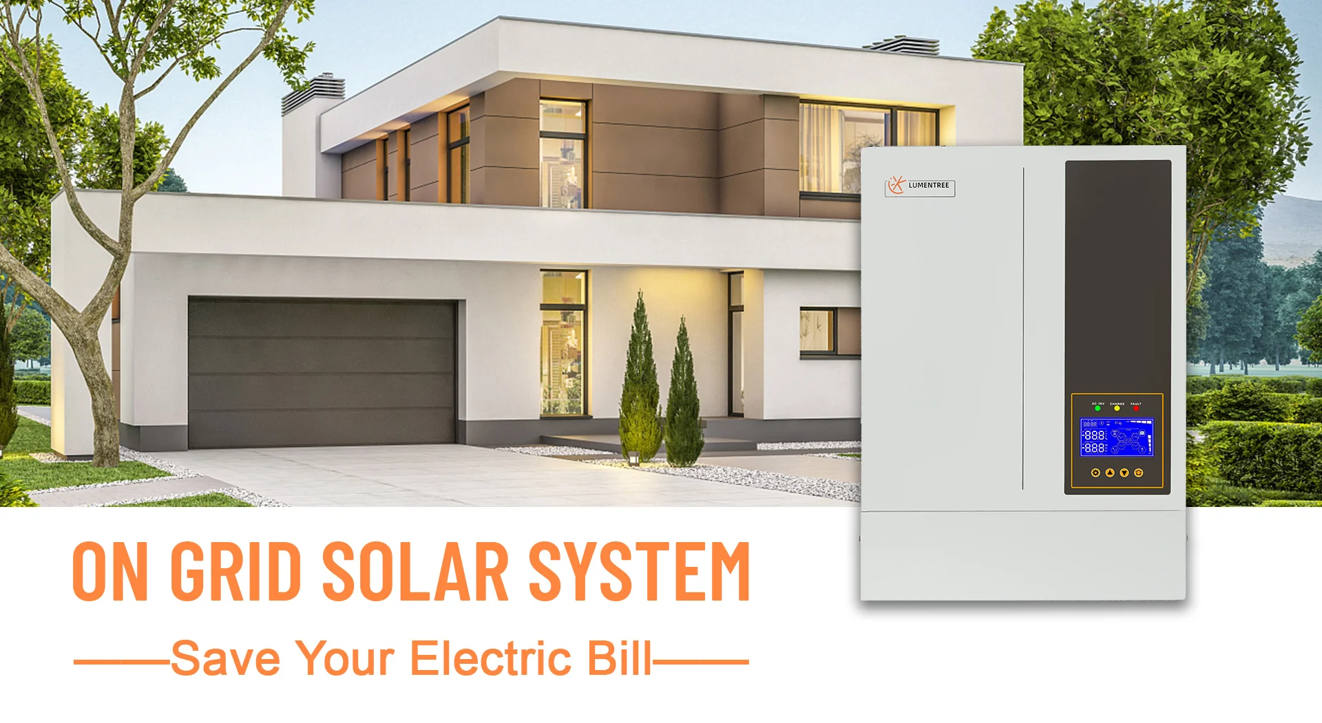 Solar Energy System Lumentree 3.6kw Affordable Home Solar Energy