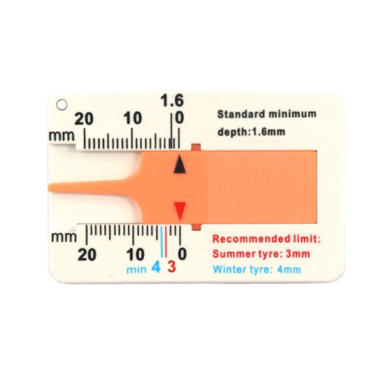 Инструмент для измерения глубины протектора автомобильных шин 0-20 мм