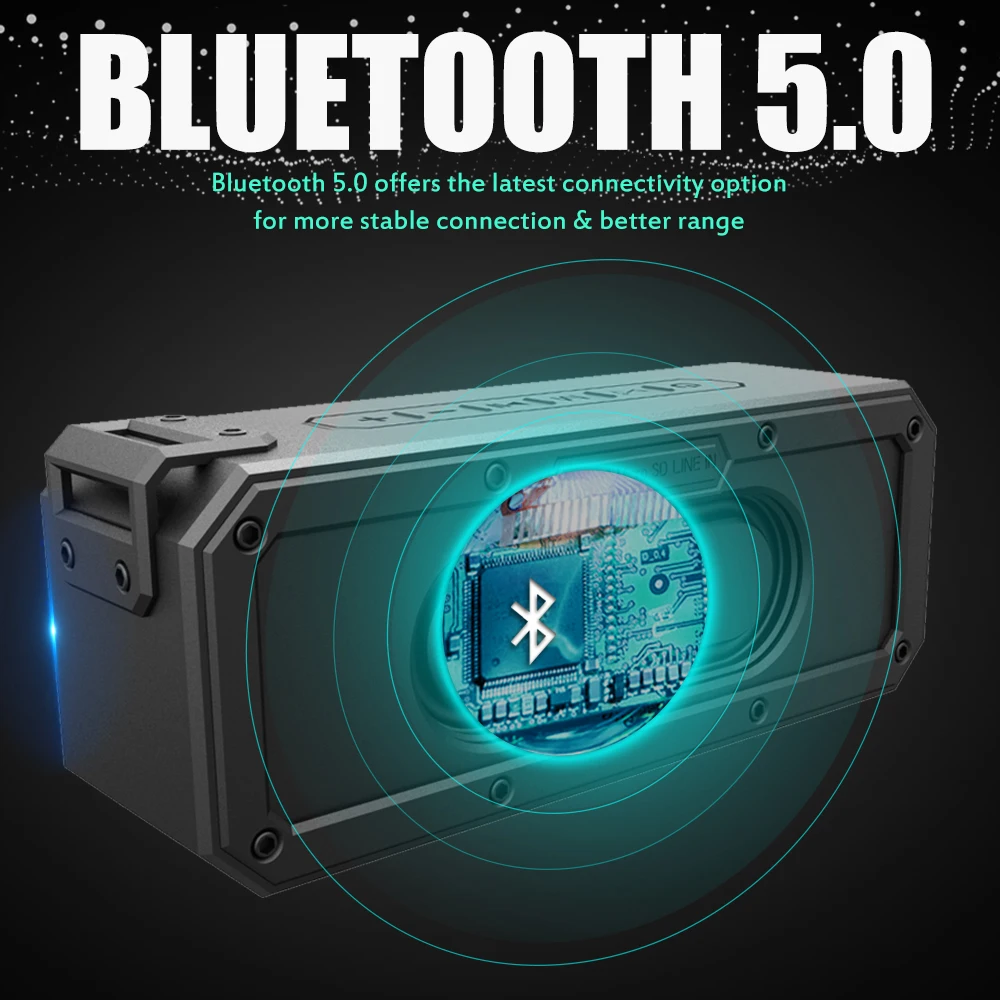 2021 factory price mini wireless speakers super bass handsfree waterproof bluetooth speaker for windows, apples,Adroid - ANKUX.COM
