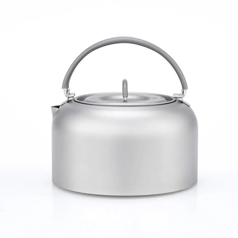 Titanium Alloy Outdoor Camping Stove Water Kettle Hiking Pot Tea Kettle