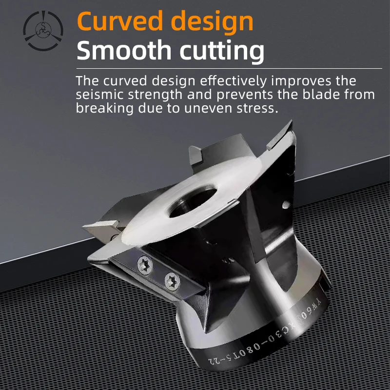 Dovetail Slotting Cutter YW55 Degree 60 Dovetail Slotting Cutter Bar With XC30 Blade Large Deep Slotting Cutter