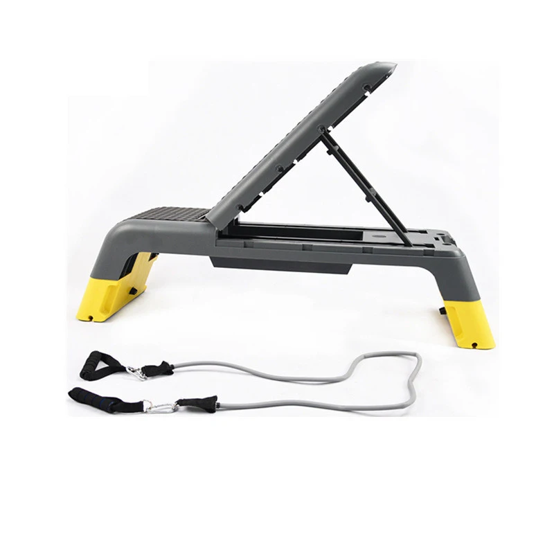 Multi-Functional Fitness Deck Aerobic Step Gym Incline Flat Decline Workout  Bench MND-WG254 Adjustable Stepper Large Pedal