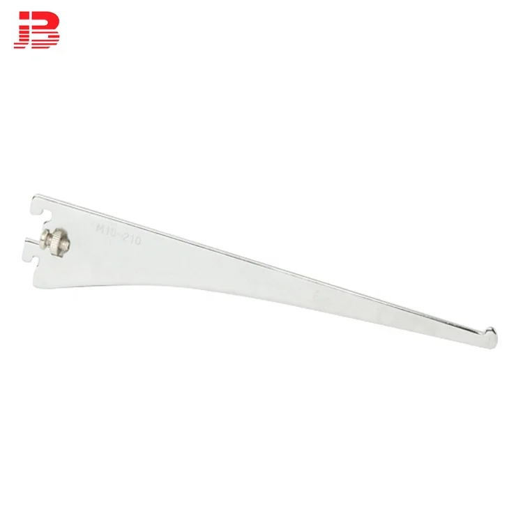 Metal support hanging bracket for glass shelf support details