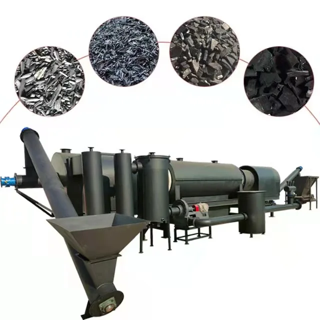 2024 Hot Sale Continuous Biomass Torrefaction From Wood Pellets Whole Line for Sale
