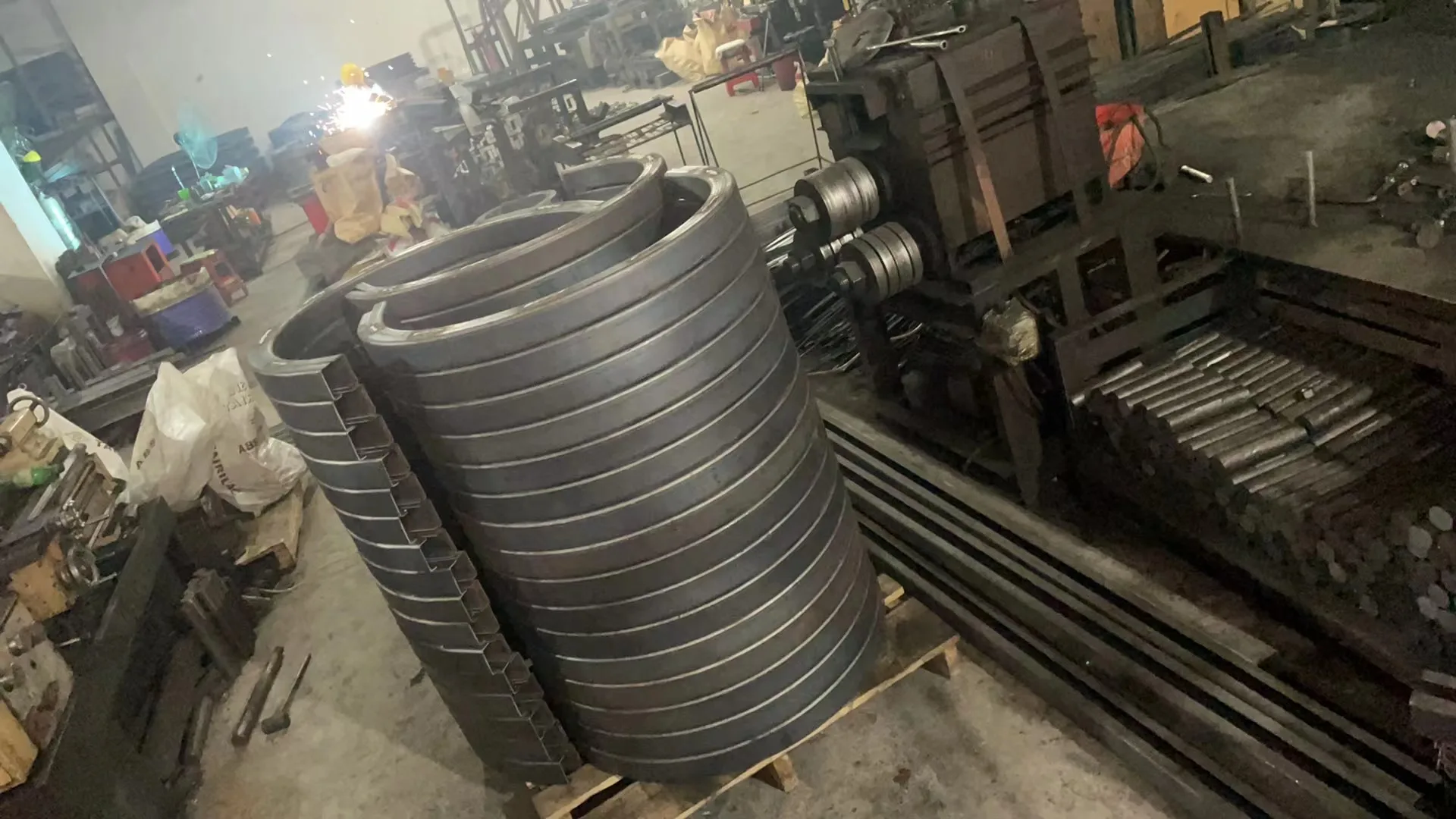 Overhead Conveyor Chain System for Furniture Production Powder Coating Line
