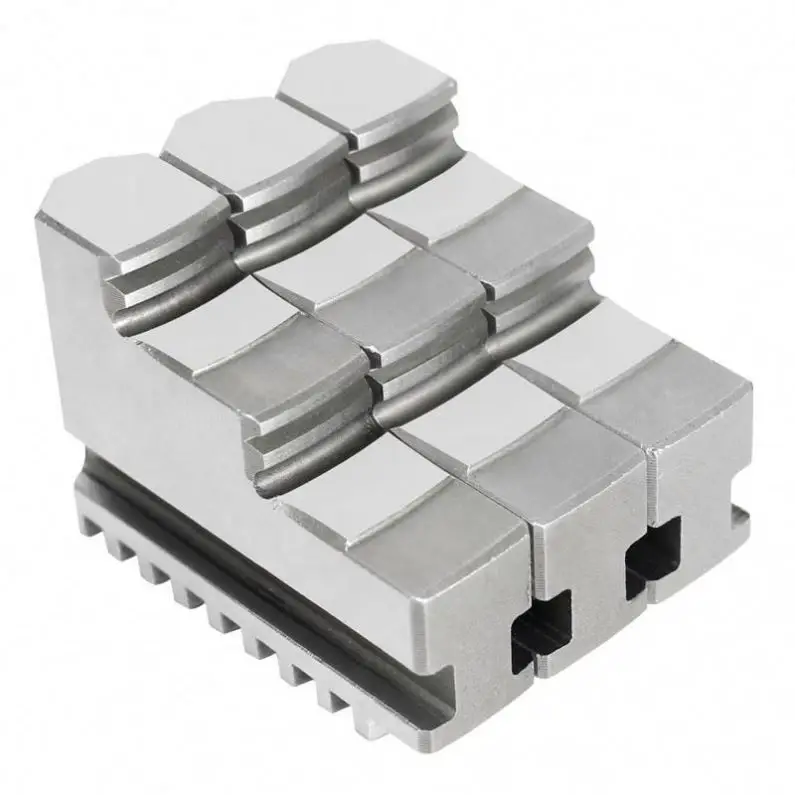 TEBAK HY K11 Steel 160/200/250 Three Jaw Self Centering Lathe Manual Chuck Non-standard Height and Length Hard Jaw