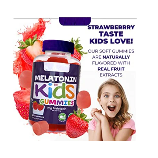 Provide Label Melatonin For Kids Gummies.kids Melatonin Sleep Aid Gummy ...