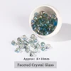 Perline a Goccia in Cristallo Sfaccettato Modello 6