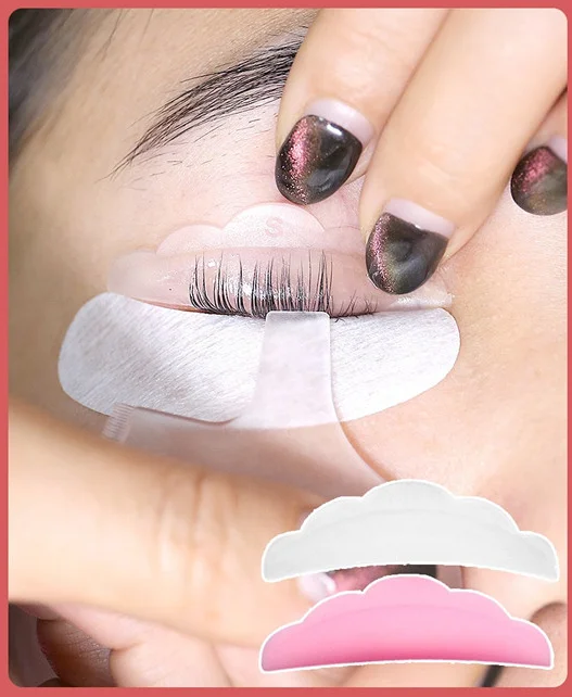 thin eyelash pad