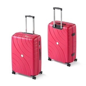 Valise De Voyage 3-Piece 19/23/27 Inch Eco-Friendly PP Luxury Fashionable Suitcase Set with 4 Spinner Wheels & TSA Lock