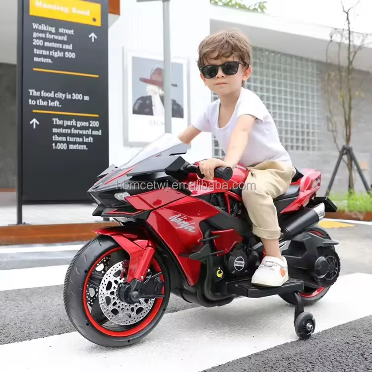 Moto Jouet Électrique Avec Lumières Et Sons - Pullback Moteur - Pour Enfants