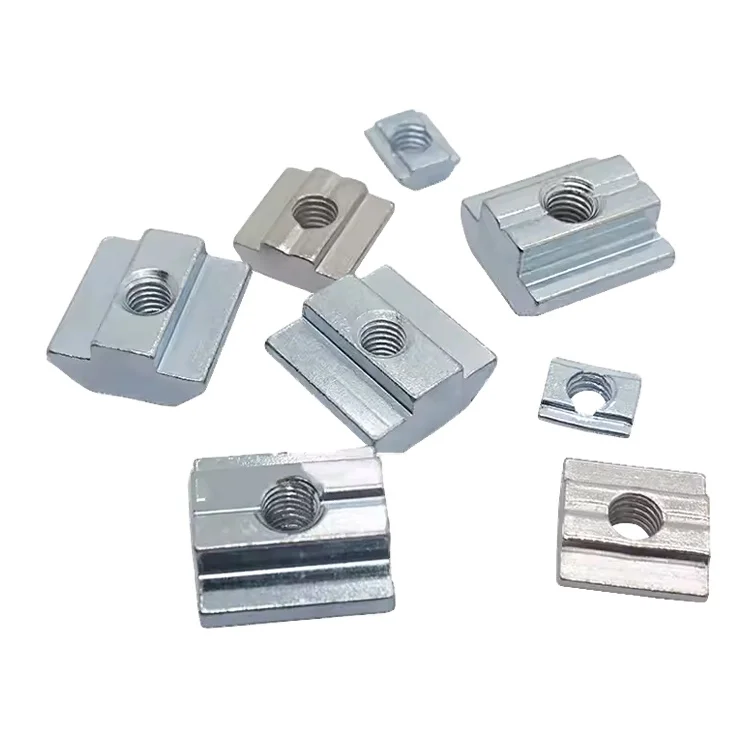 Aluminijski profil T-matica drsnik za kvadrat 20 30 40 45 tip M3-M4-M5-M6-M8 tipi matic material iz ogljikovega jekla/nehrjavečega jekla