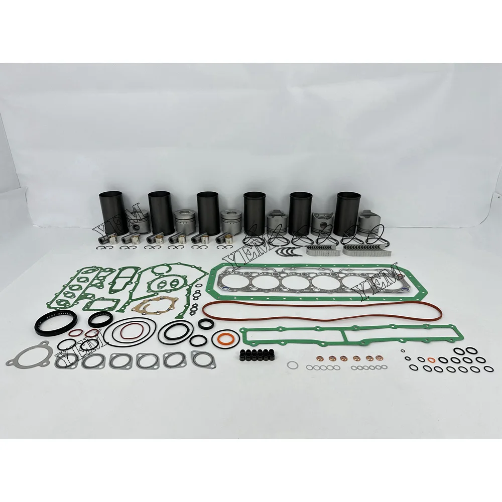 For Hino W06D Cylinder Liner and Gasket Kit With Bearing Set Spare Parts Diesel Engine Spare Parts