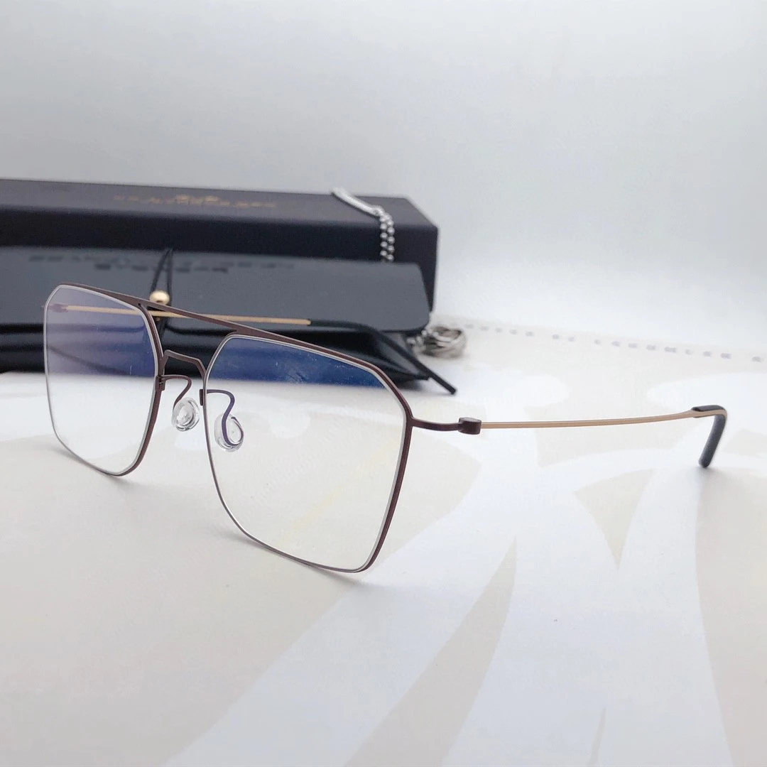 Cs5517 2023 High Titanium Optical Frame Good Quality Glasses For Men And Women Titan Eyewear