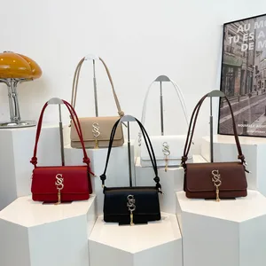 Wholesale 2026  New Trendy Letter square Design Women's Hand Bags Fashion Pu Leather Luxury Ladies Sac