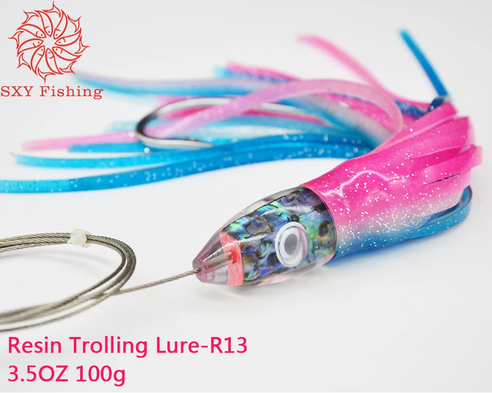 The Best Quality Trolling Lure Resin Head Lure - China Resin Head Lure and Trolling  Lure price