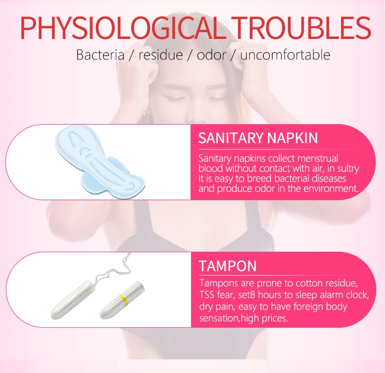 Wholesale Feminine Hygienic Lady Menstruation Period Collapsible safe Free Sample Silicone Medical Menstrual Cup