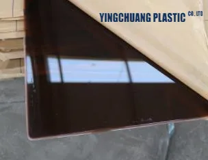 Yingchuang High Quality Customized Size Laser Cut Size Lucite MMA 100% Raw Virgin Red Acrylic Tube for Decoration details