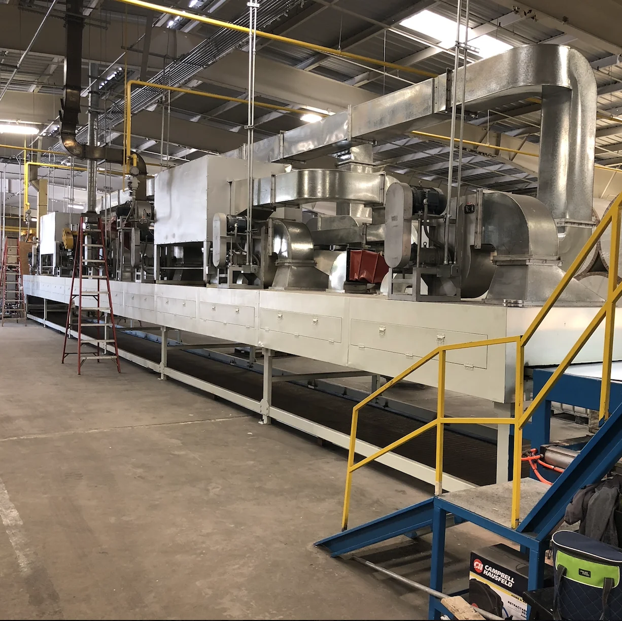 High-Speed Automatic Gelatin Sheet Production Line Core Components Include PLC and Pump