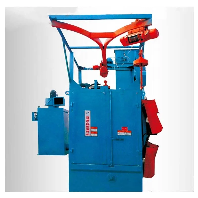 High Efficiency Overhead Hanger Chain Hook Type Abrator Shot Blasting Machine for Gas Cylinders