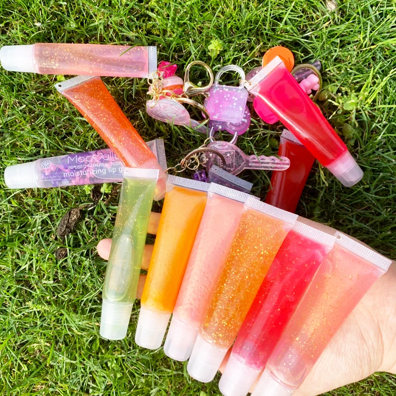 Блеск для губ от частного производителя, Увлажняющий блеск для губ, блестящий блеск для губ для веганов