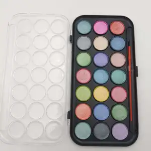 Professional Portable  Special Cool Shiny Set Metallic Watercolors  Paint Kits for Adults