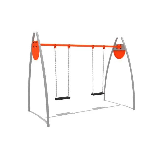 Kindergarten Outdoor Playground Baby Swing Set Garden Outdoor Metal