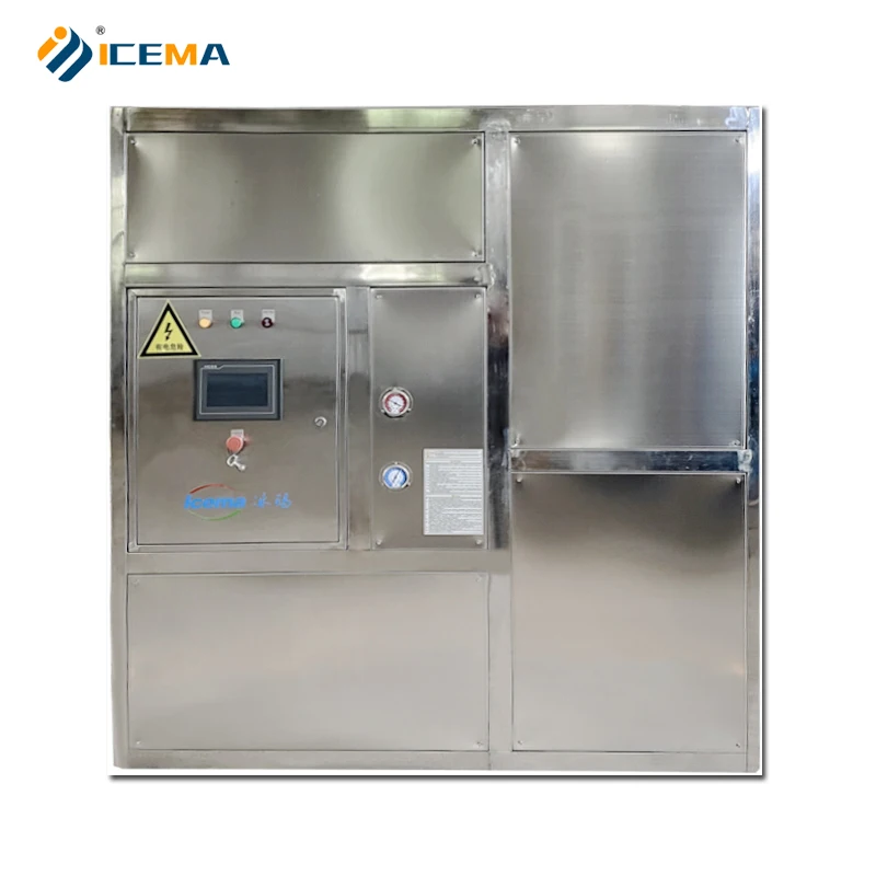 ICEMA High Quality Large Capacity Commercial Ice Cube Machine 10 Tons ...