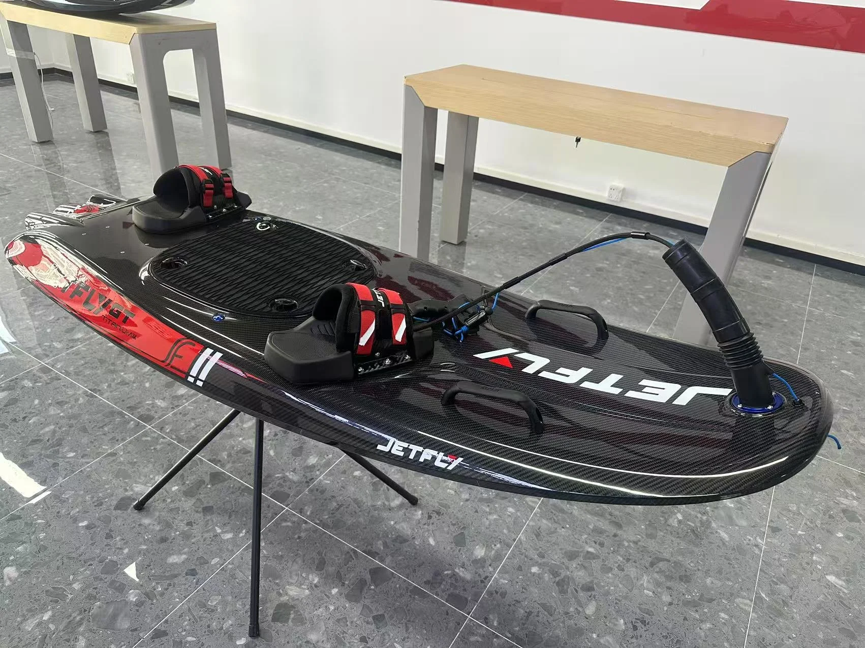 JetFly 09GT Carbon Fiber Gas Powered Surfboard - Durable 2 Stroke