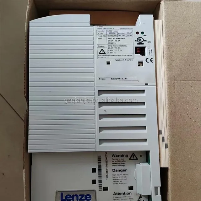 Lenze 8200 Series Inverter E82EV113K4C200 Brand New Industrial Automation Electrical Equipment with One Year Warranty
