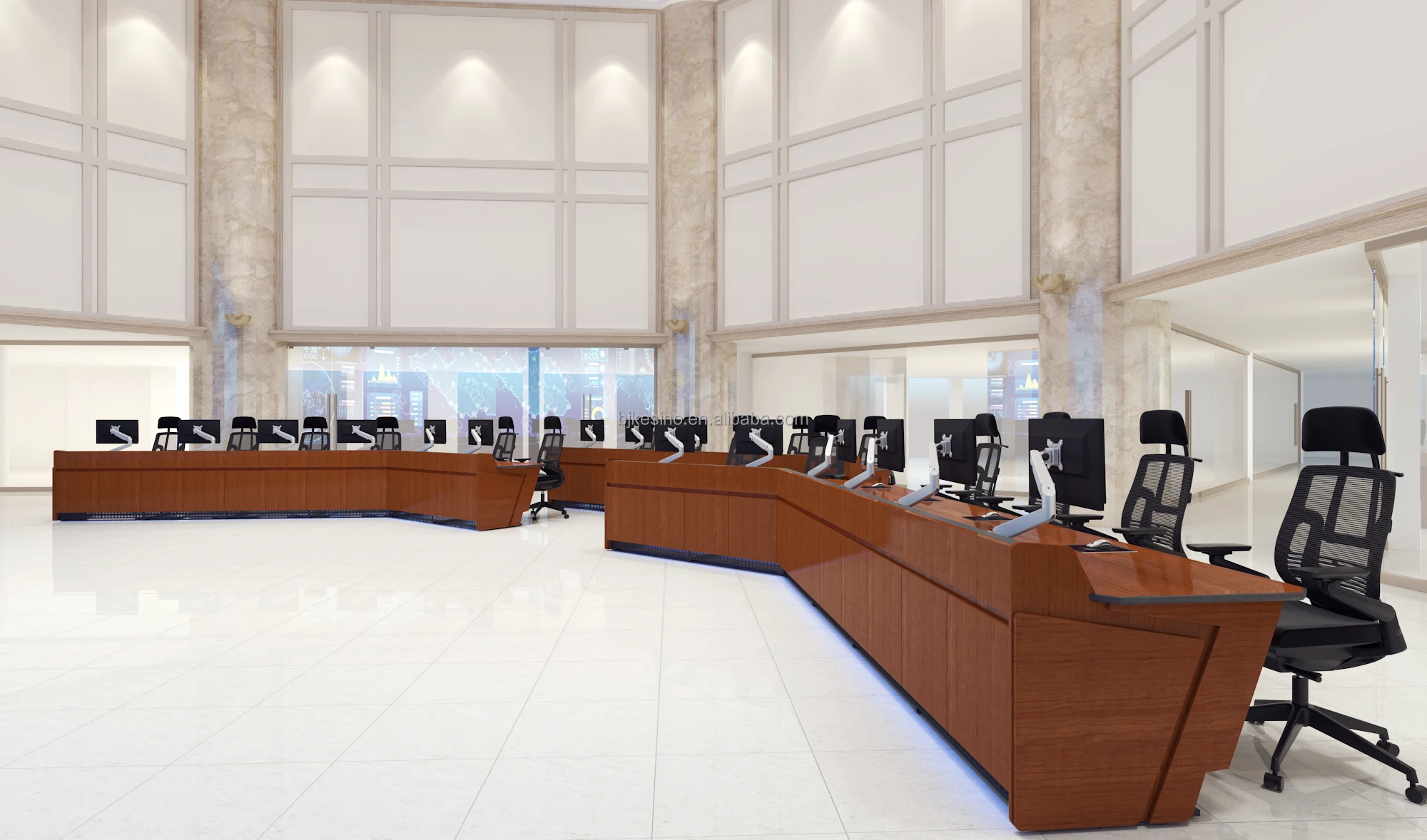 Kesino Custom Console Cabinet - Industrial Control Desk